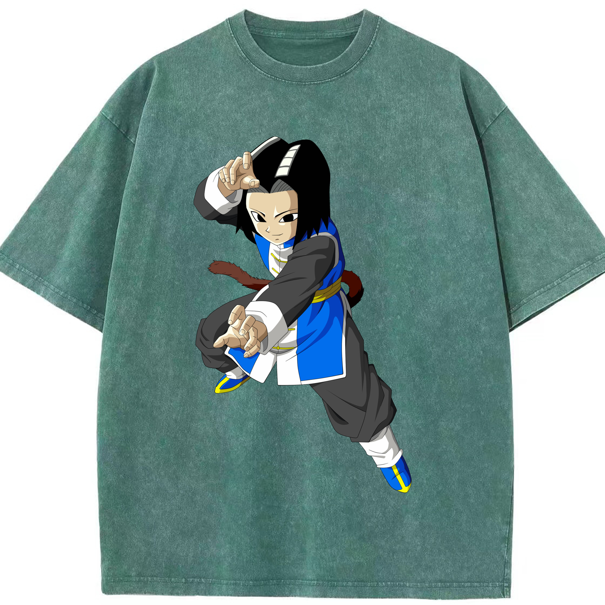 （画像用） ドラゴンボール DRAGON BALL 綿100% ヴィンテージ風 半袖Tシャツ（フロントプリント）